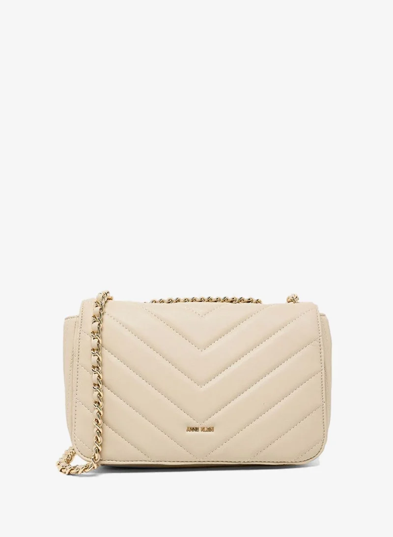 ANNE KLEIN Anne Klein Logo Detail Puffer Convertible Crossbody Bag