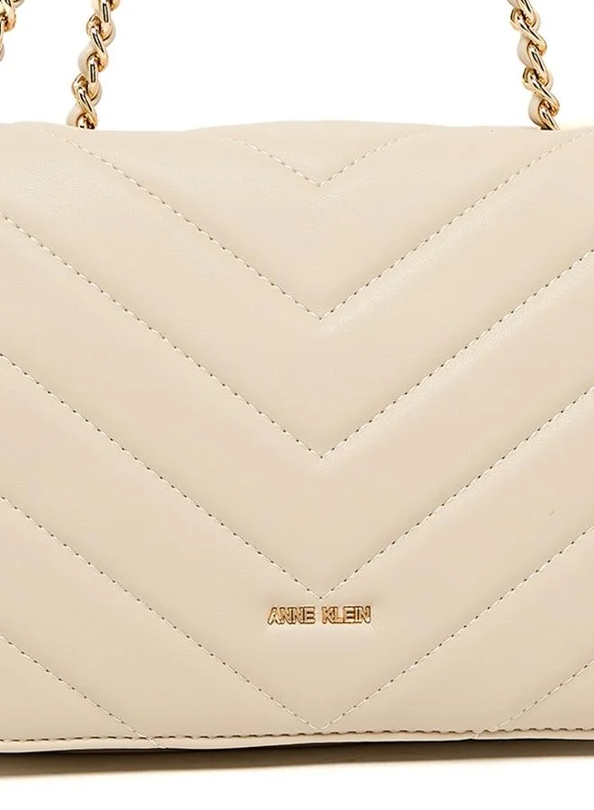 Anne Klein  Logo Detail Puffer Convertible Crossbody Bag for Women | Best Price UAE