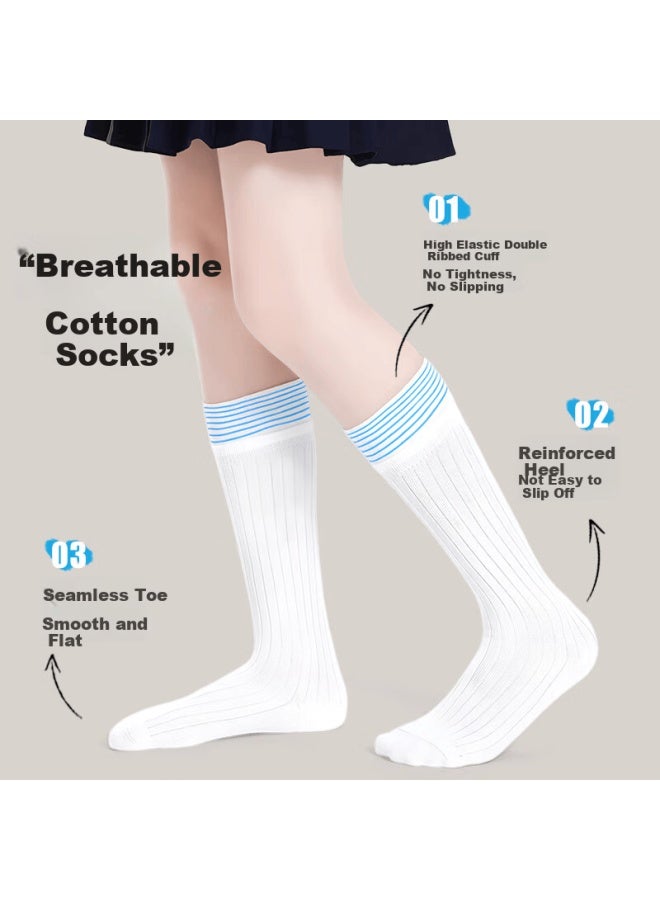 Barbie Girls Mid-calf Socks Spring And Autumn Children's Cotton Thin High Tube Socks Boys Student Long Tube Calf Socks - Image 2