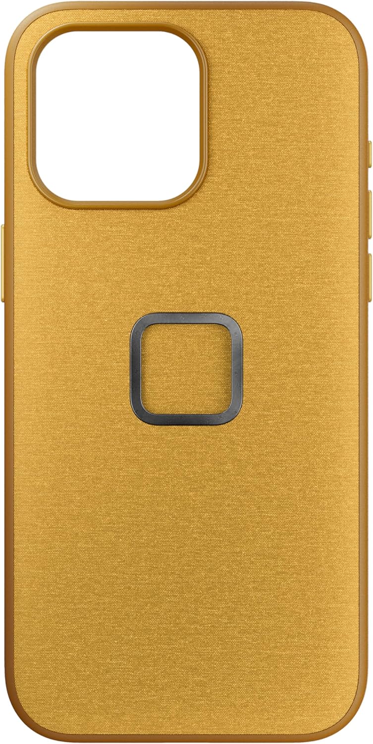 Peak Design Mobile Everyday Fabric Case for iPhone 15 Pro Max - Sun - Image 1