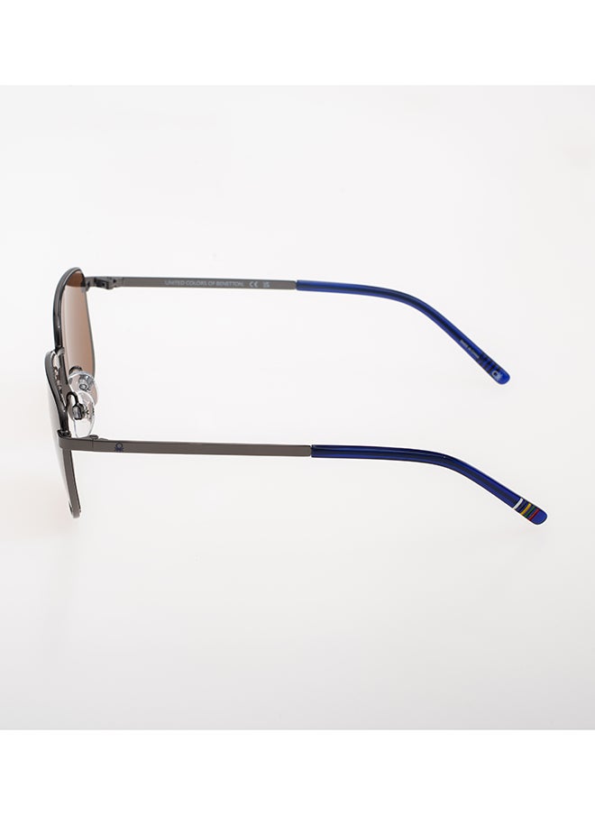 Benetton - Men's Rectangular Sunglasses - BE7035 - Lens Size: 53 Mm - Image 1