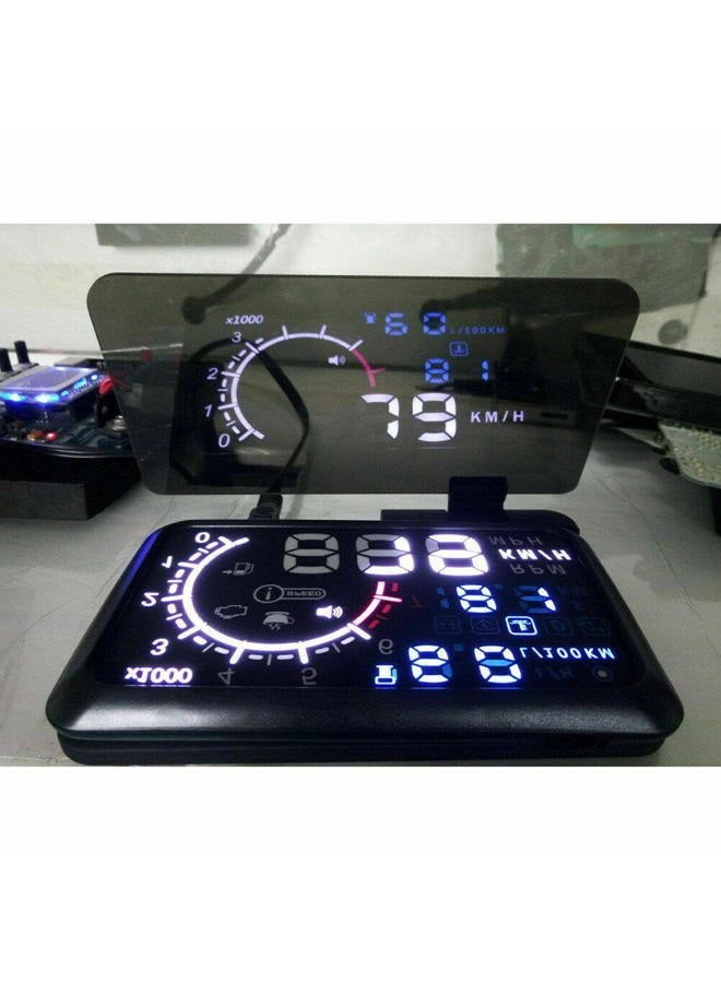 MACHSWON 6" Screen Universal Car HUD Head Up Display Projector Phone Navigation GPS Holder - Image 3