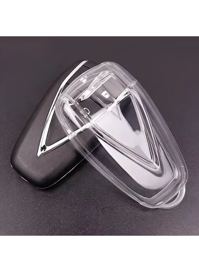 Black TPU Car Key Cover Shell For Protection - Image 4