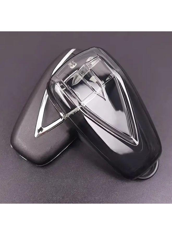 Black TPU Car Key Cover Shell For Protection - Image 5