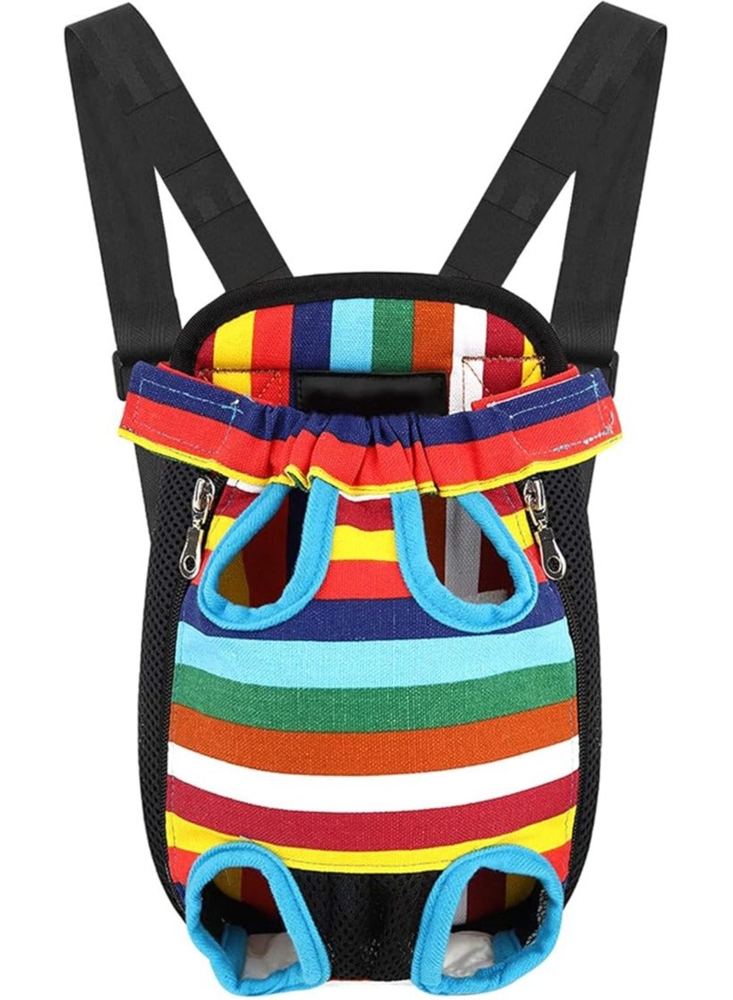 Pet Carrier Backpack, Legs Out Front Dog Carrier, Hands-Free Adjustable Pet Backpack Carrier for Small Medium Large pet,Easy-Fit for Traveling Hiking Camping,Dogs CatsOutdoor Traveling