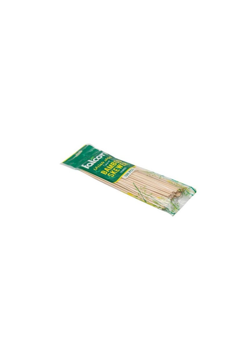 Falconpack BBQ Grilling Bamboo Skewers 8 Inch (2 Pack X 100 Pieces) - Image 2