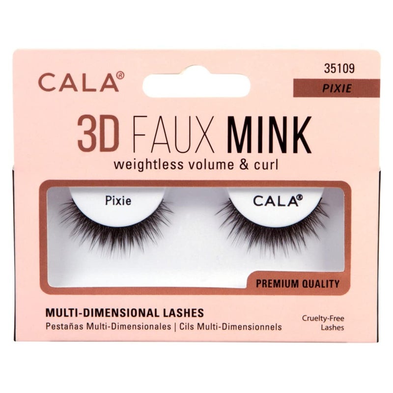 3D FAUX MINK LASHES PIXIE