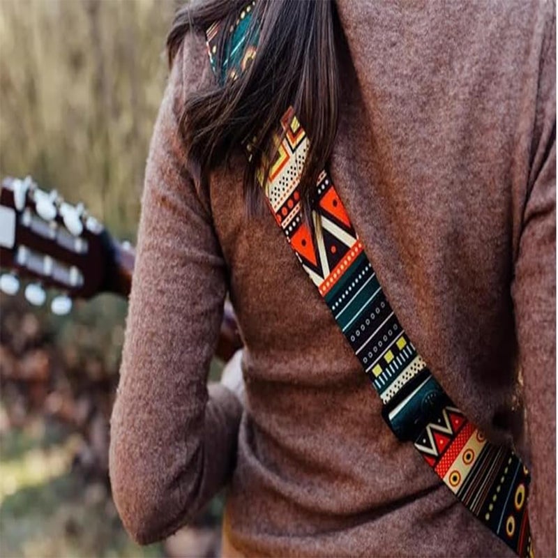 Mocking Bird Guitar Strap for Acoustic Adjustable Buckle Electric Guitar Strap Polyester Guitar Belt For Acoustic/Bass/Electric Guitars - Image 4