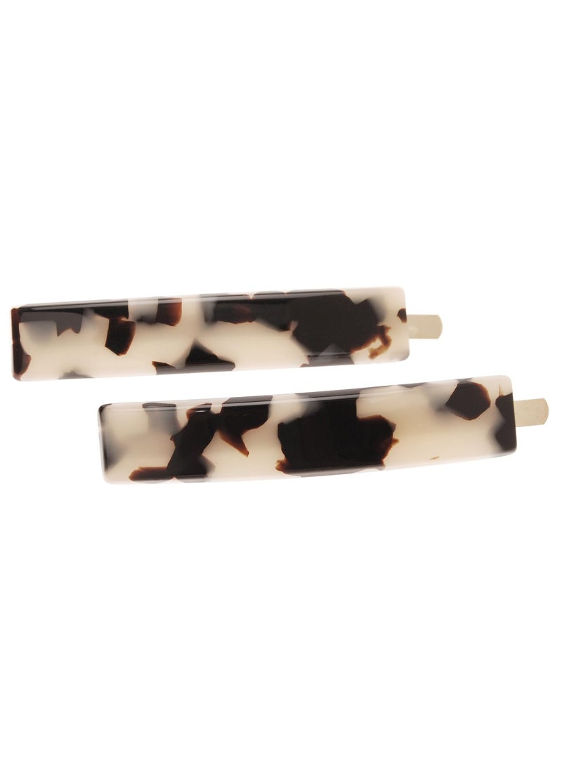 France Luxe France Luxe Mod Bobby Pin Pair - Classic - As Seen in Lucky Magazine - Ivory Tokyo 