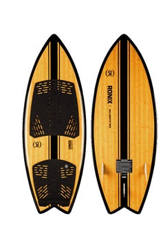 RONIX RONIX WAKESURF 2025 - Koal Classic - Fish - Glossy Black / Bamboo  - Image 1
