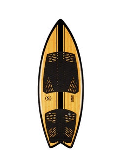 RONIX RONIX WAKESURF 2025 - Koal Classic - Fish - Glossy Black / Bamboo  - Image 2