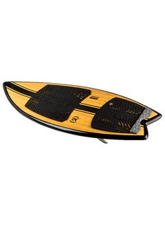RONIX RONIX WAKESURF 2025 - Koal Classic - Fish - Glossy Black / Bamboo  - Image 4