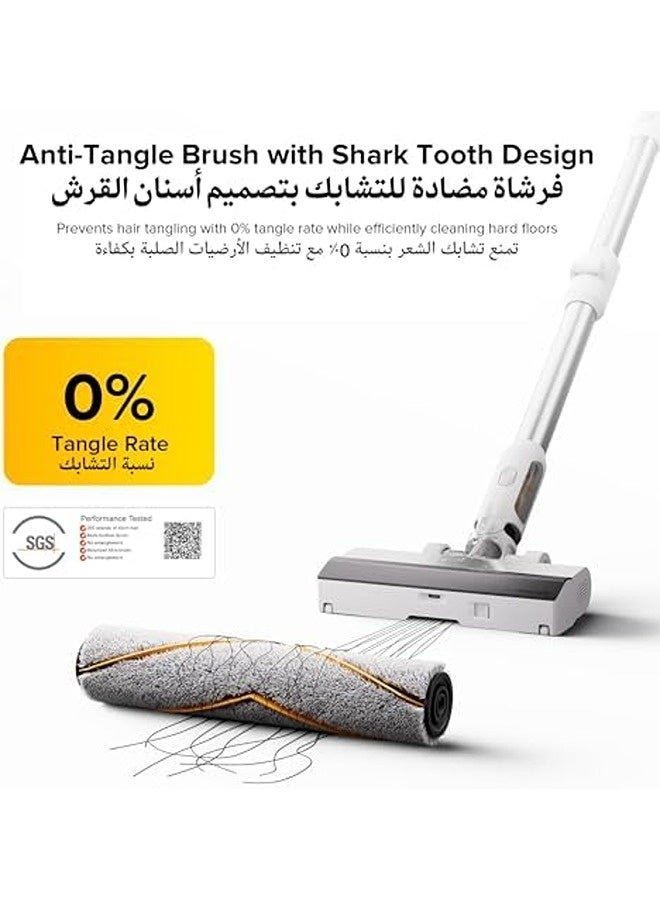 roborock H60 Cordless Stick Vacuum Cleaner – 115AW Powerful Suction, 60-Min Runtime, 90° Bendable Tube, LED Dust Detection, Anti-Tangle Brush - Image 3