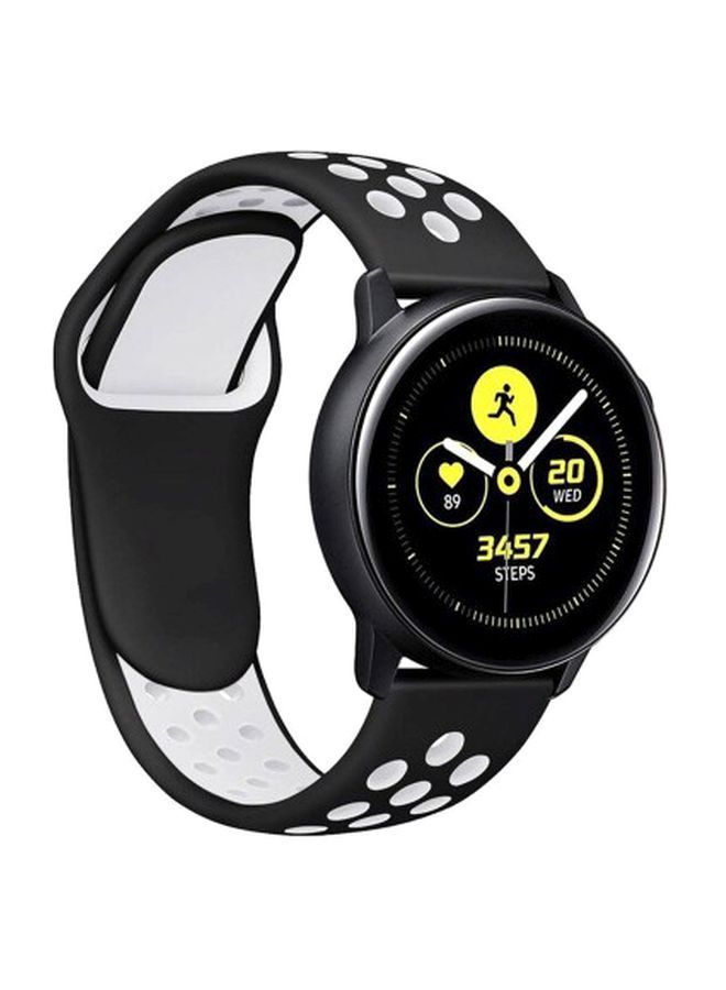 NIBEMINENT Replacement Band For Samsung Galaxy Active/Active 2 Black/Grey - Image 1