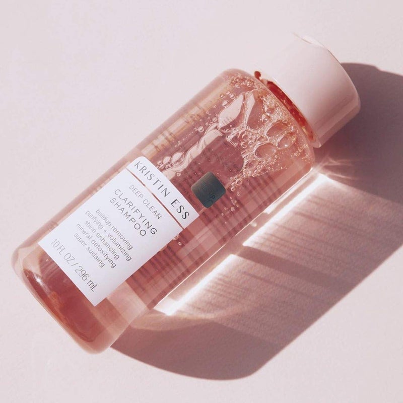 Kristin Ess Deep Clean Clarifying Shampoo for Oily Hair & Build Up | Detox Purifying + Cleansing Oily Hair Treatment - Sulfate Free + Vegan - Product for Thick, Curly + Color Treated Hair - Image 2