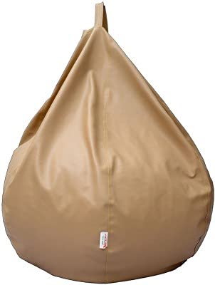 Relax Comfort Bean Bags Beige Color Filled with Beans for Great Style and Comfort XXXL - Image 2