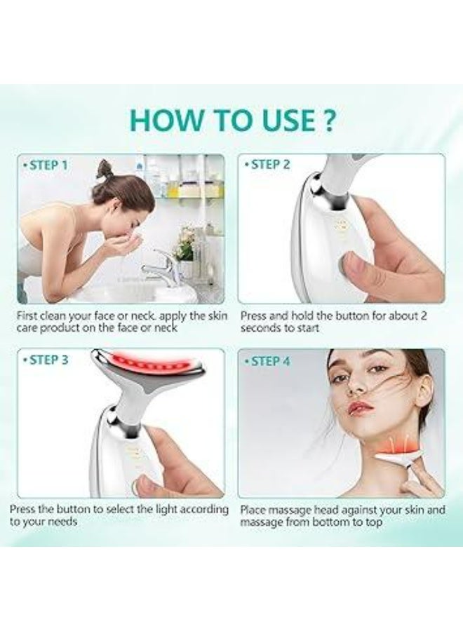 Red Light Therapy for Face, 3 Mode Led Face Sculpting Tool, Face Lift Device - Face Massager Tool, Skin Care Facial Massager for Tightening, Contouring & Anti-Aging - Image 3