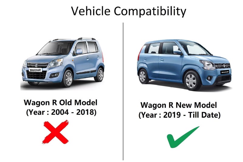 Auto Hub Car Cover Compatible with Maruti Wagonr (Model-2019-Till Date) with Mirror Pocket, Water Resistant, Triple Stitched, Wagonr New Car Cover- Navy Red - Image 2