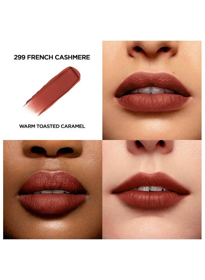 Lancome Paris أحمر شفاه لابسولو روج إنتيمات 299 كشمير فرنسي 3.4 جم - Image 3