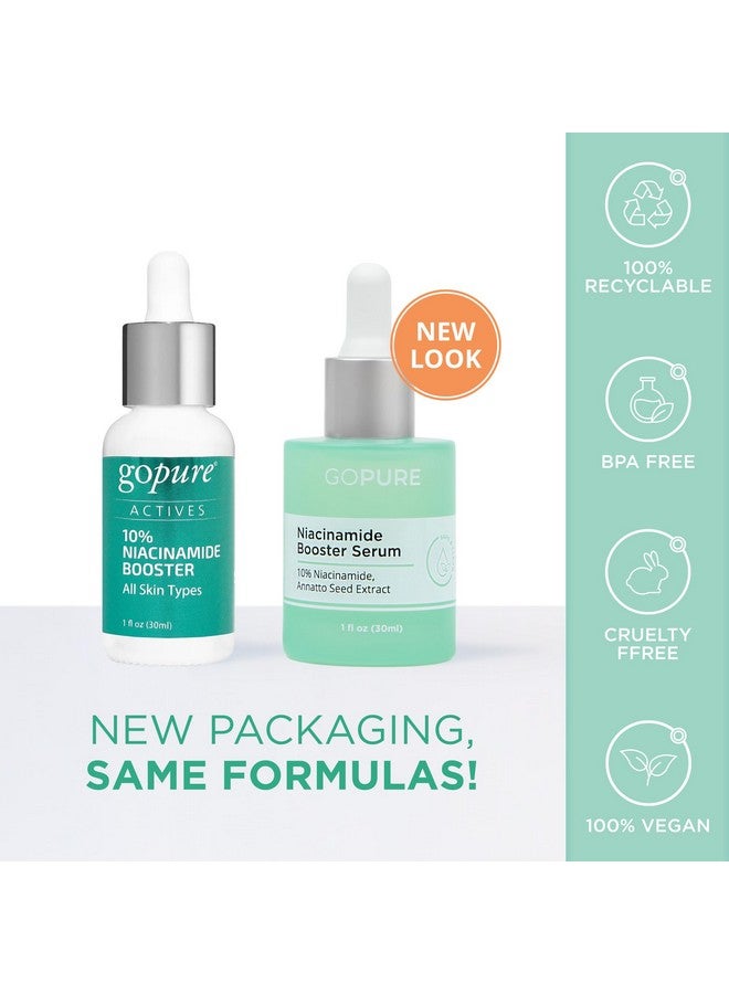 جو بيور 10% مصل نياسيناميد معزز للاحمرار، ويقلل من العناية بالبشرة، ويقلل من مظهر تغير لون البشرة والمسام الكبيرة في تركيبة مهدئة مع مستخلصات طبيعية لتوحيد لون البشرة، 1 أونصة سائلة - Image 2