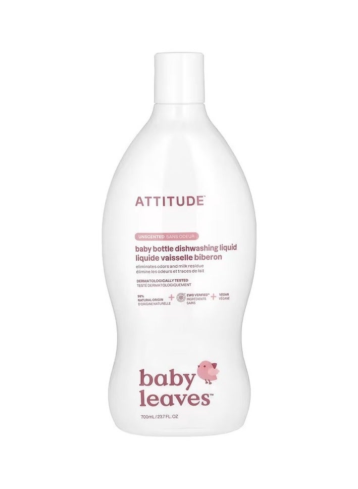 Baby Bottle Dishwashing Liquid, Unscented, 23.7 fl oz