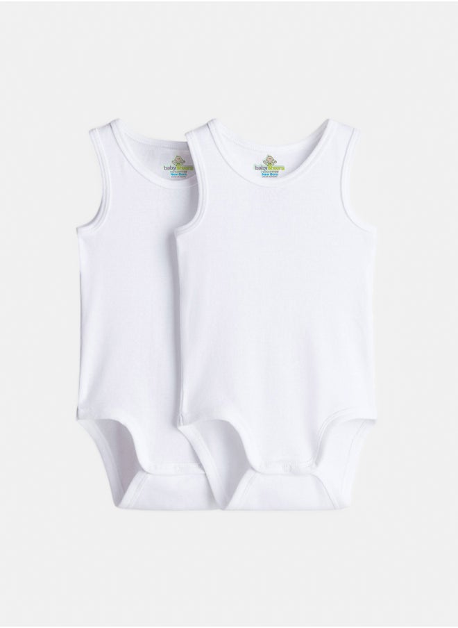 BabyShoora Pack of 2 cotton Jumpsuit  - Image 1