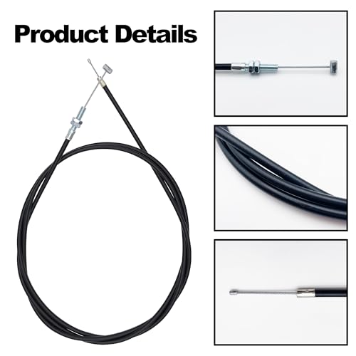 YGQ 75 inch Universal Throttle Cable for 90cc 110cc 125cc 150cc 250cc Kandi GKA Black Widow Yerf Dog Go Kart Go Cart Mini Bike Gas Scooter Dirt Bike Buggy - Image 2