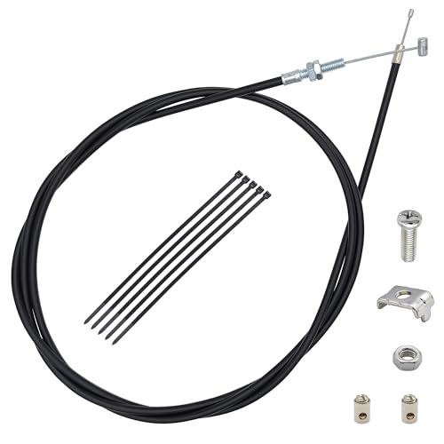 YGQ 75 inch Universal Throttle Cable for 90cc 110cc 125cc 150cc 250cc Kandi GKA Black Widow Yerf Dog Go Kart Go Cart Mini Bike Gas Scooter Dirt Bike Buggy - Image 1