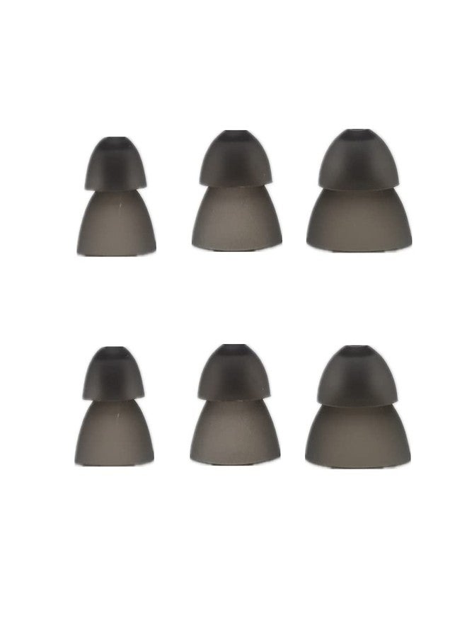 AroneMom Hearing Aids Domes Small Medium Large Size for Resound Sure Fit RIC RITE and Open Fit BTE Hearing Amplifier Smoky Power Domes Invisible Ear Tip Medium 10 Counts - Image 1
