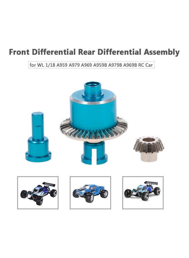 NIBEMINENT Front Differential Rear Assembly For RC Car - Image 1