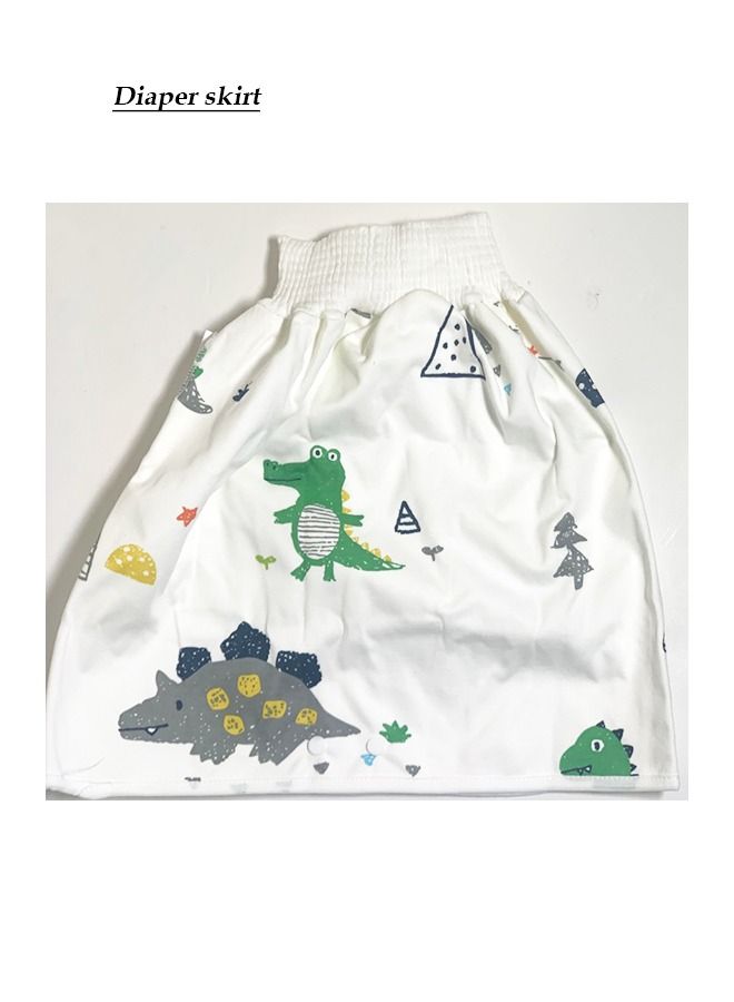 ياميم تنورة حفاضات مقاومة للماء قابلة للغسل لتدريب الأطفال الصغار - Image 1