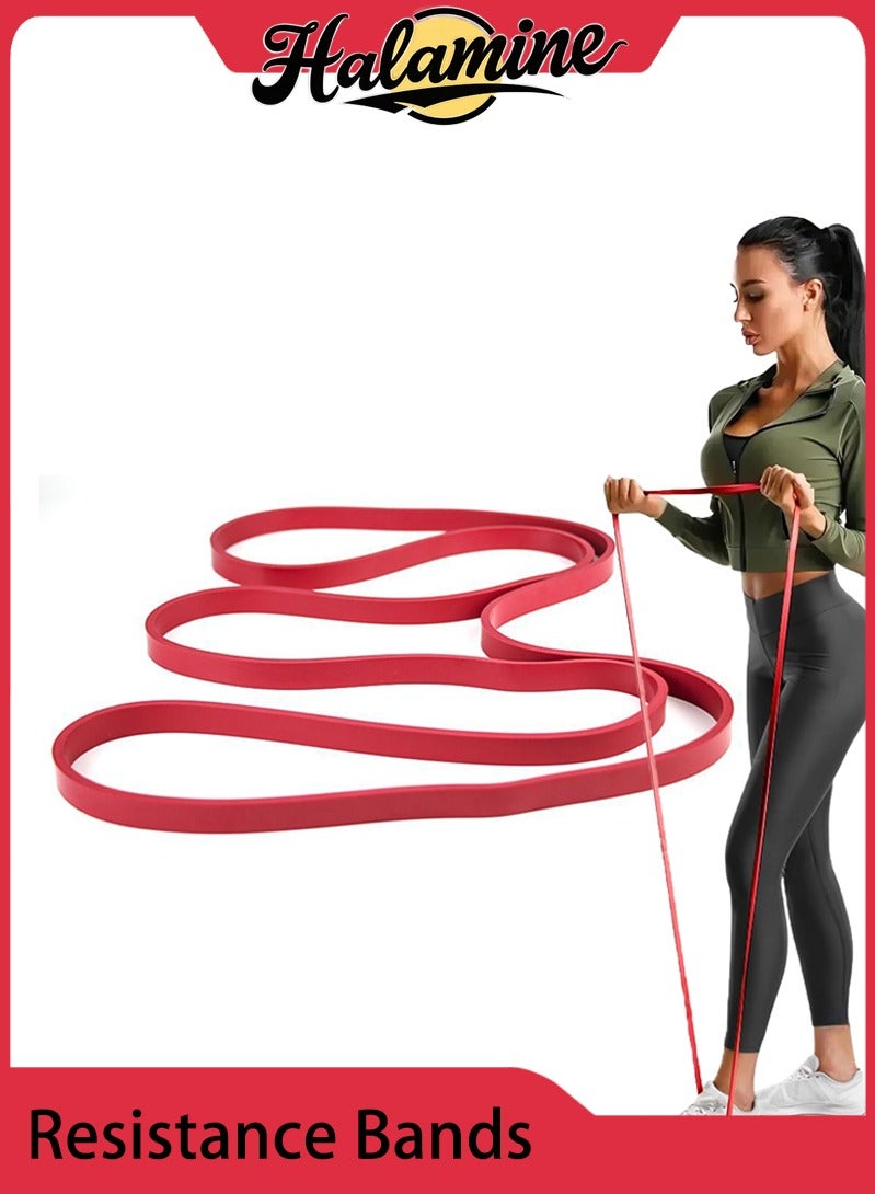 Halamine Resistance Bands for Women and Men，Pull Up Bands Exercise Loop Band for Yoga Pilates Resistance Training - Image 1