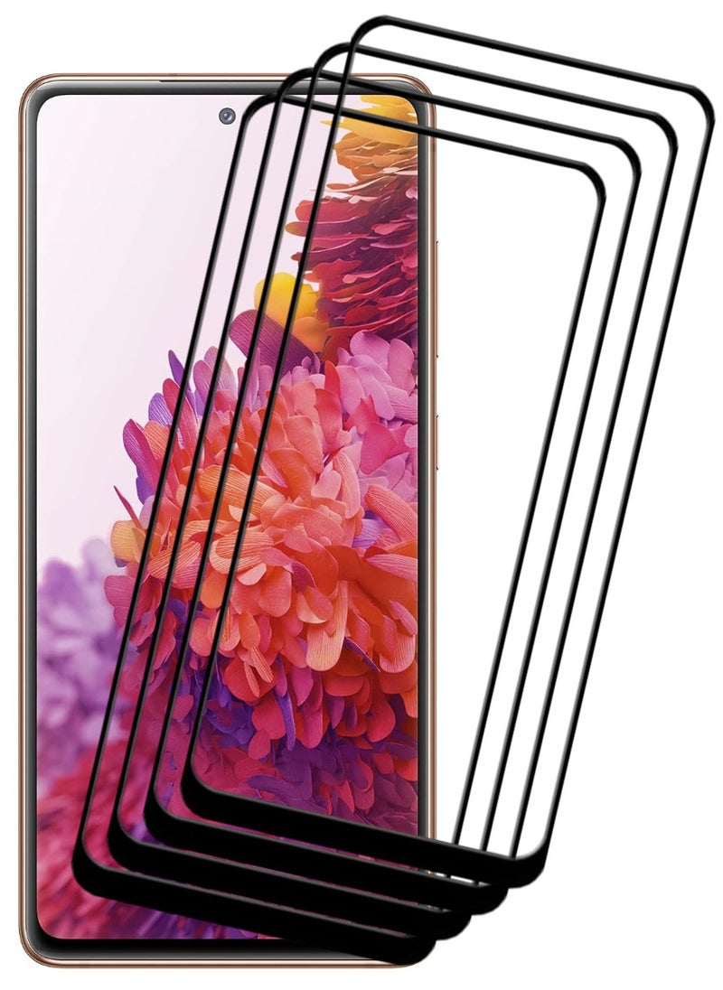 ACLIX 4 Pieces Antistatic ESD Dustproof Premium Quality High Definition Tempered Glass Screen Protector Designed For Samsung Galaxy S20 FE - Image 1
