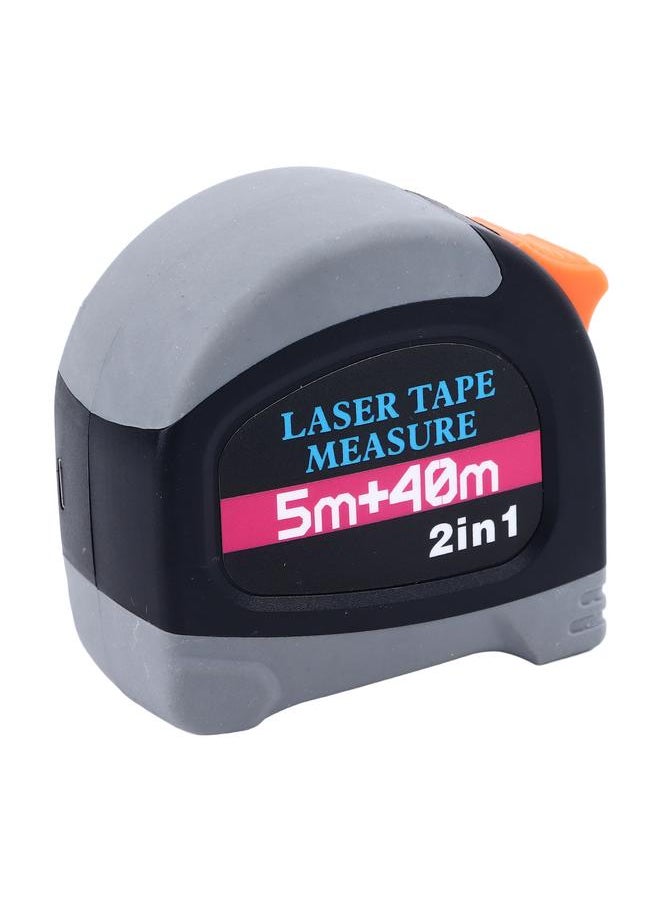 Thoraya - 2 in 1 Digital Laser Tape Measure 130ft Laser Distance Measure 16ft AutoLock Tape Measure with Digital Display High Accuracy - Image 1