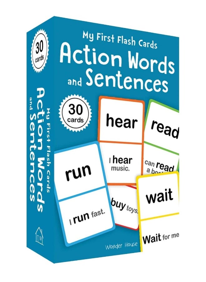 null - My First Flash Card Action Words - Paperback - Image 1