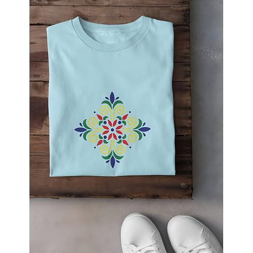 SWAGSTATION Stencil for Wall Painting Mandala Pattern Stencils Small (6"x6") Stencils Mandala Art - Stencils Template for Art and Craft - Mixed Media, Home Décor, DIY Albums, Card Making, Wall Décor - Image 3