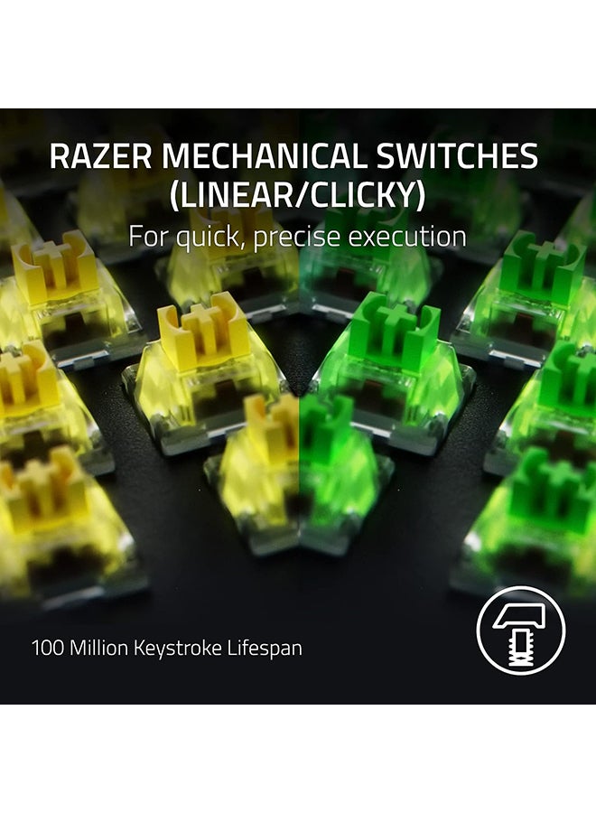 Razer BlackWidow V4 - Mechanical USB Gaming Keyboard (Green Switch) - US Layout - FRML I RZ03-04690100-R3M1 - Image 2