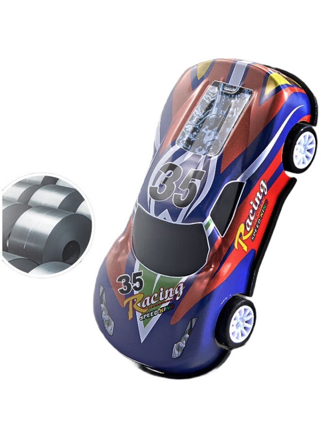 Xst Children'S Toy, Boys' Alloy Car Model Set, Realistic Pull-Back Racing Car, For Ages 3-6, Birthday Gift - Image 1