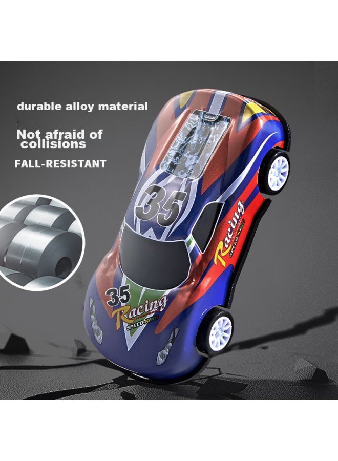 Xst Children's Toy, Boys' Alloy Car Model Set, Realistic Pull-back Racing Car, For Ages 3-6, Birthday Gift - Image 3
