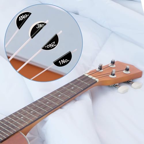 MUSTANG Unique Set Of Nylon Ukulele Strings Musical Instrument Accessories, For Soprano (21 Inch) Concert (23 Inch) Tenor (26 Inch) Ukulele - Image 2