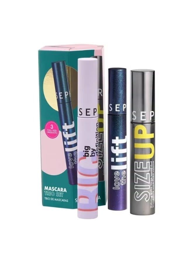 مجموعة ماسكارا ثلاثية (3 قطع)[ الاصلي ]