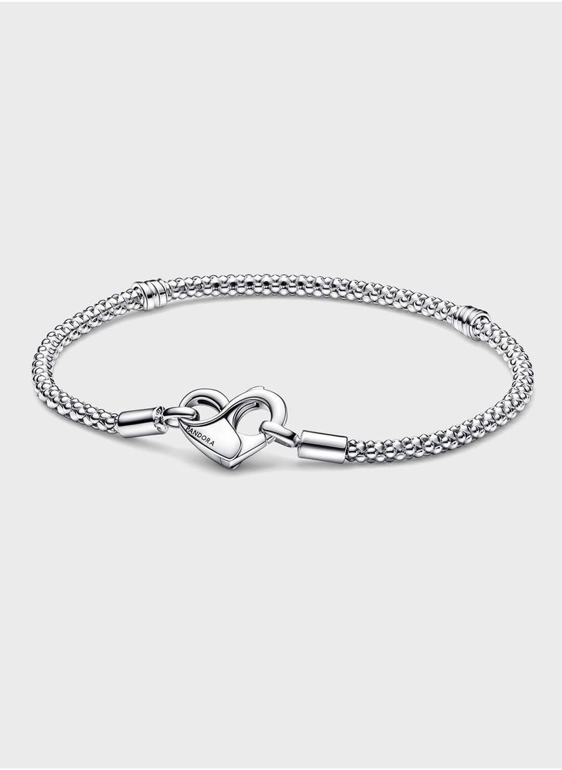 PANDORA Pandora Moments Studded Chain Bracelet  - Image 1