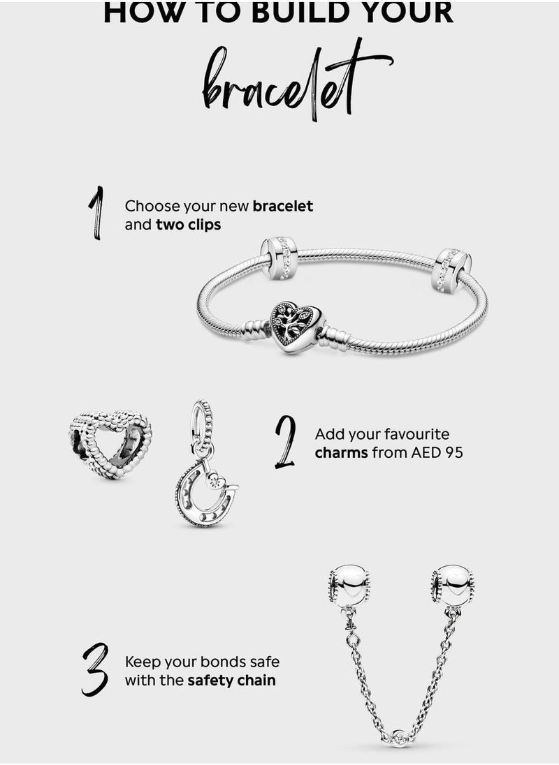 Pandora Moments Studded Chain Bracelet - Image 5