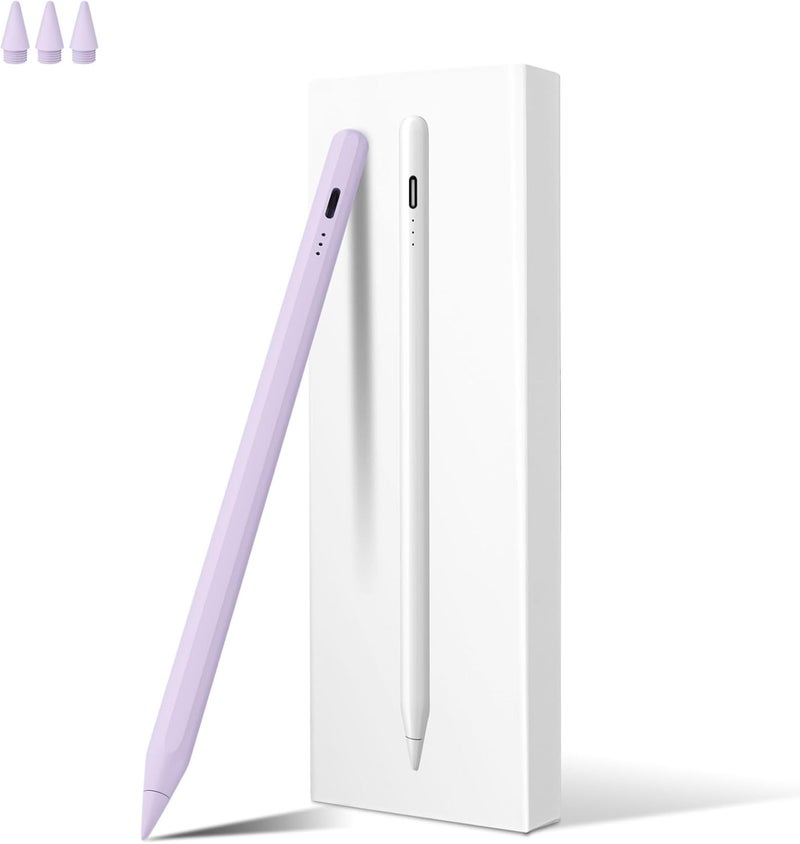 قلم لقلم iPad الجيل العاشر، قلم Apple سريع الشحن لمدة 13 دقيقة مع رفض راحة اليد، متوافق مع i-Pad 6-11، Air 3-5/11"/13"، Mini 5/6، Pro 11"/12.9"/13" - Image 1