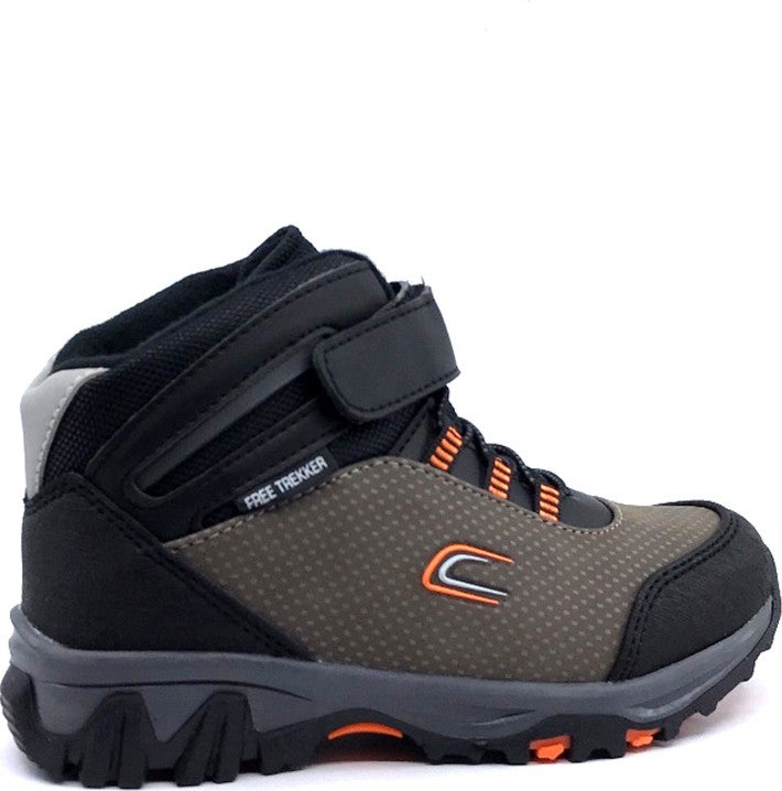 Cool Boots Filet Black Brown Velcro Boy Boots - Image 5
