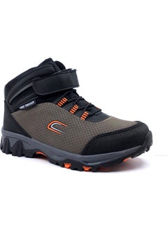 Cool Boots Filet Black Brown Velcro Boy Boots  - Image 1