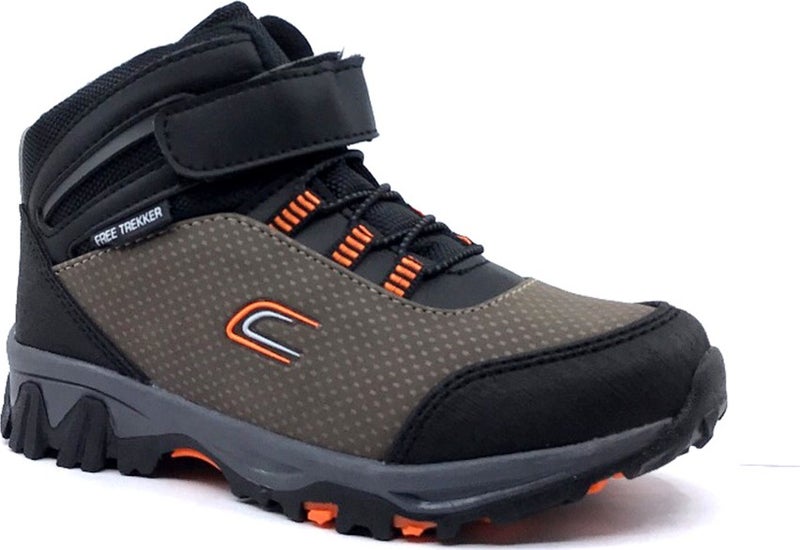 Cool Boots Filet Black Brown Velcro Boy Boots - Image 1