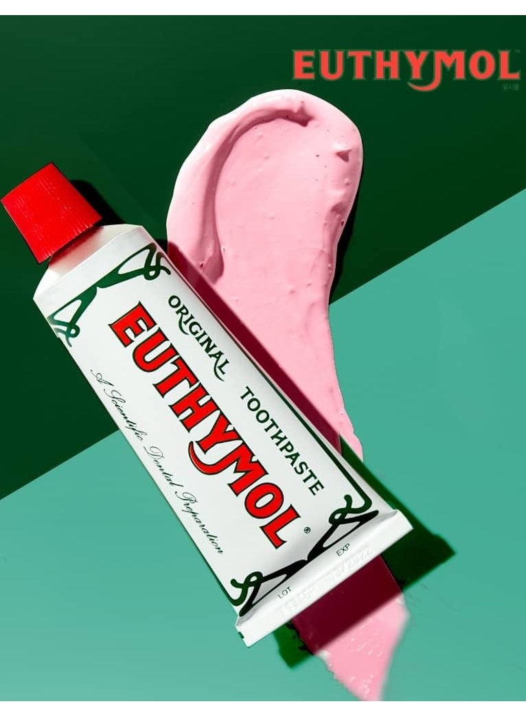 Euthymol Original Toothpaste White 75ml - Image 1
