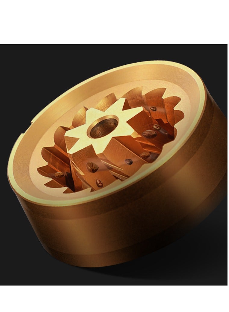 زيروهيرو "مطحنة القهوة اليدوية ZEROHERO Z5 بوظائف مزدوجة، 100 إعداد للطحن، شفرات تيتانيوم CNC، جسم من سبائك الألمنيوم – مثالية للإسبريسو والصب اليدوي، سعة 20 غرام – متوفرة باللونين الرمادي والأخضر"  - Image 5