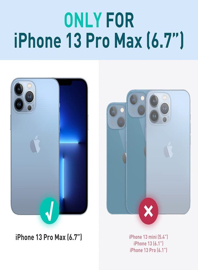 آي-بلاسون جراب i-Blason Ares لهاتف iPhone 13 Pro Max مقاس 6.7 بوصة (إصدار 2021)، جراب متين شفاف مزدوج الطبقات مع واقي شاشة مدمج (أخضر) - Image 2
